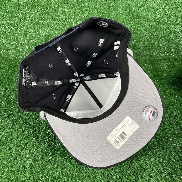New York Yankees New Era The Golfer Navy Blue Rope Hitch Hat Cap MLB Snapback - Picture 5 of 8